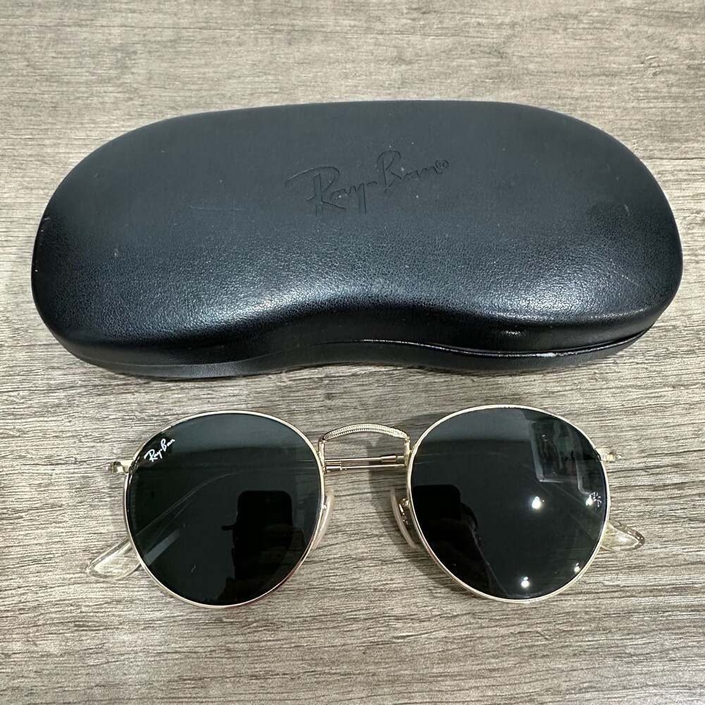Ray-Ban RB3447 Round Metal Sunglasses 50-21